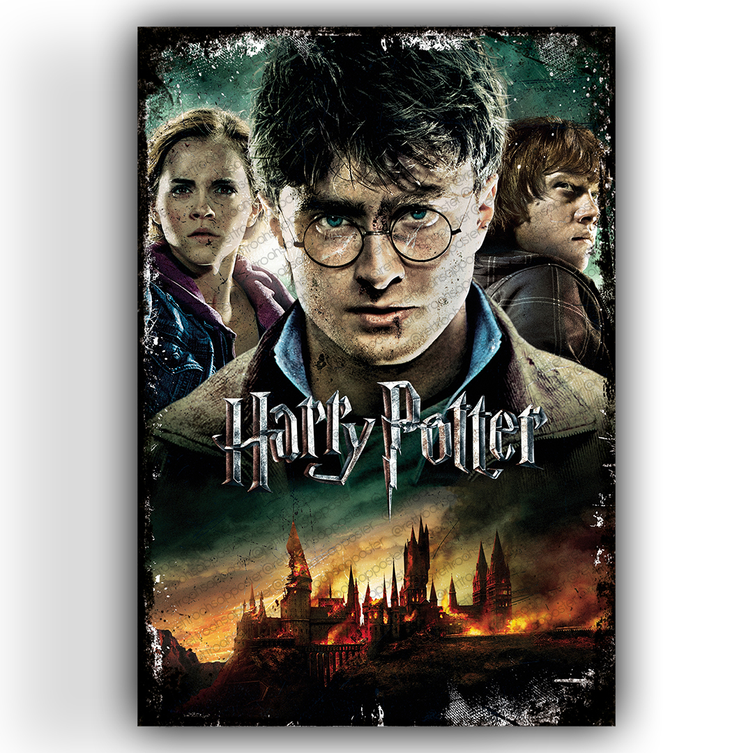 Harry Potter Retro Poster - 24h delivery