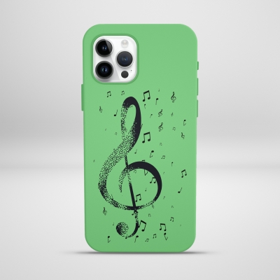 Müzik Sol Anahtarı Lansman Telefon Kılıfı