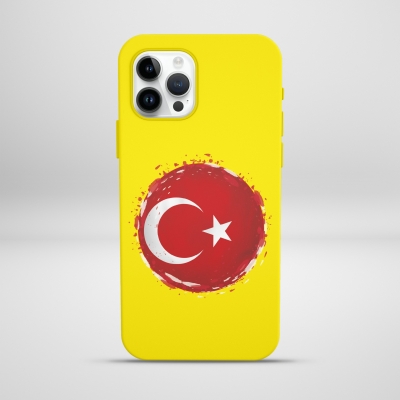 Türk Bayrağı 4 Lansman Telefon Kılıfı